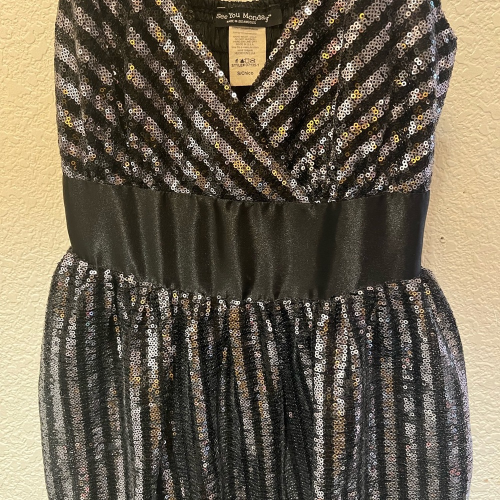 Sequin party dress New Years Eve sz small